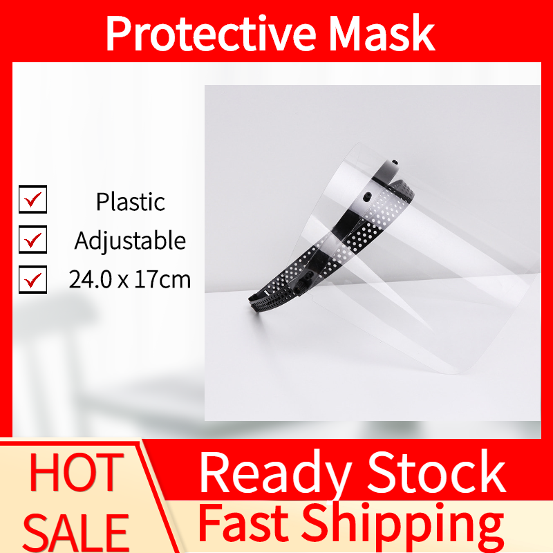 Anti-Spitting Splash Safety Face Screen Painting Protection Oil-Splash Proof Dust