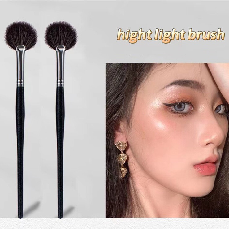 Cọ Bắt Sáng Cọ Má Hồng Mềm Dụng Cụ Đánh Phấn Cọ Trang Điểm