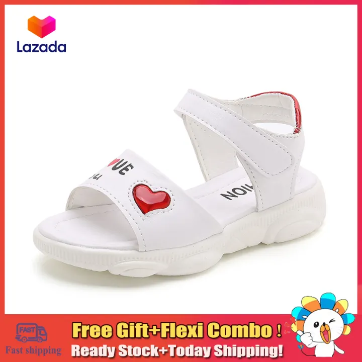 white sandals slip on