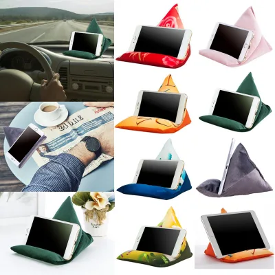 Tablet Stand Pillow Phone Holder For iPad Pillow Lap Stand Multi-Angle Soft Pillow