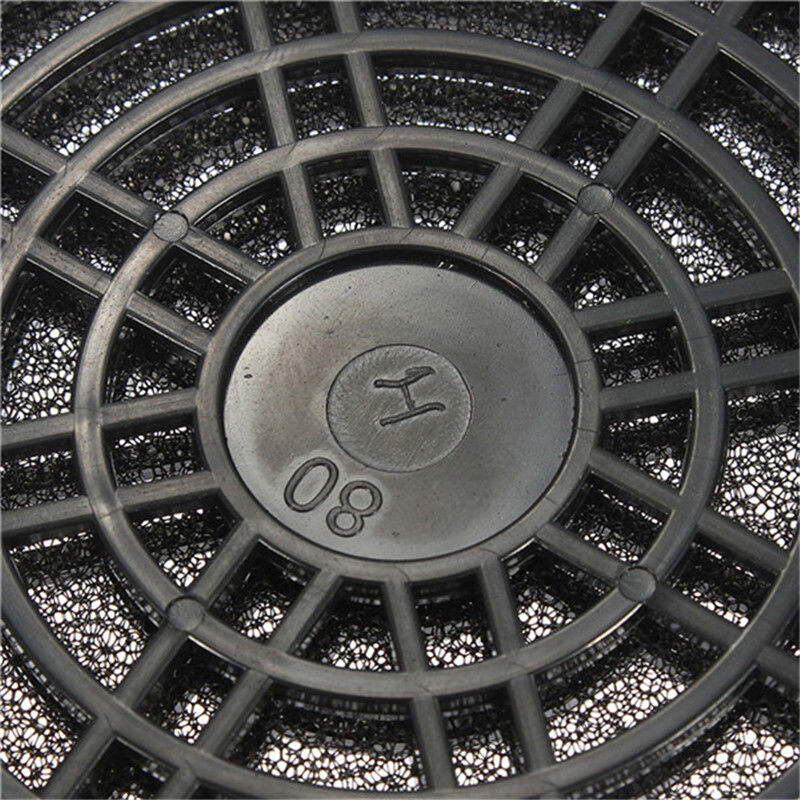 💖Best Buyle Dustproof 80mm Case Fan Dust Filter Guard Grill Protector Cover PC Computer