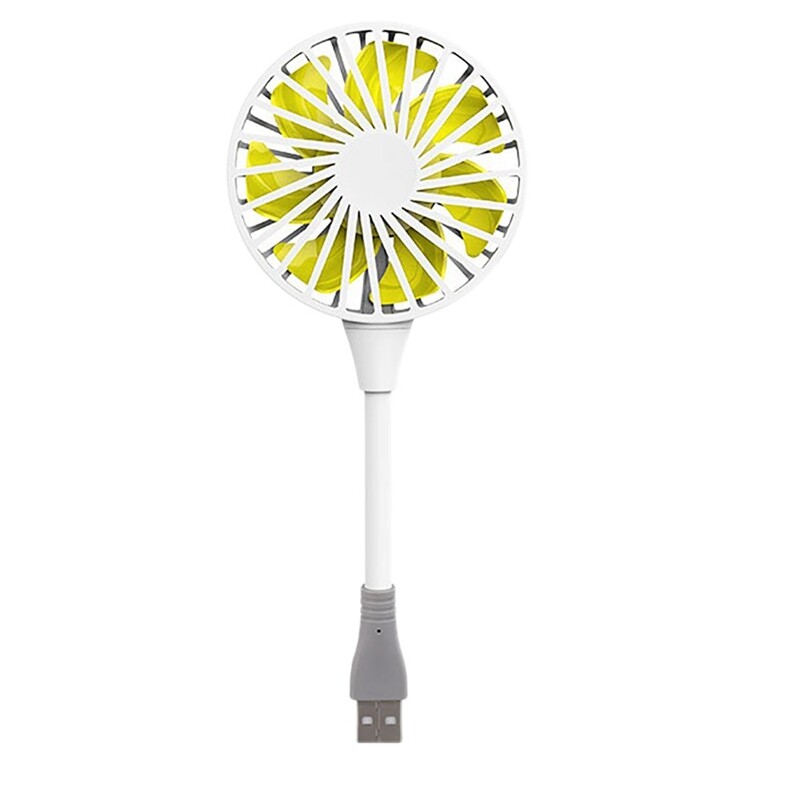 USB Fan Mini Fan with Swan Neck Flexible Cooling Fan Portable Fan for Laptop Mobile Pc Home Office