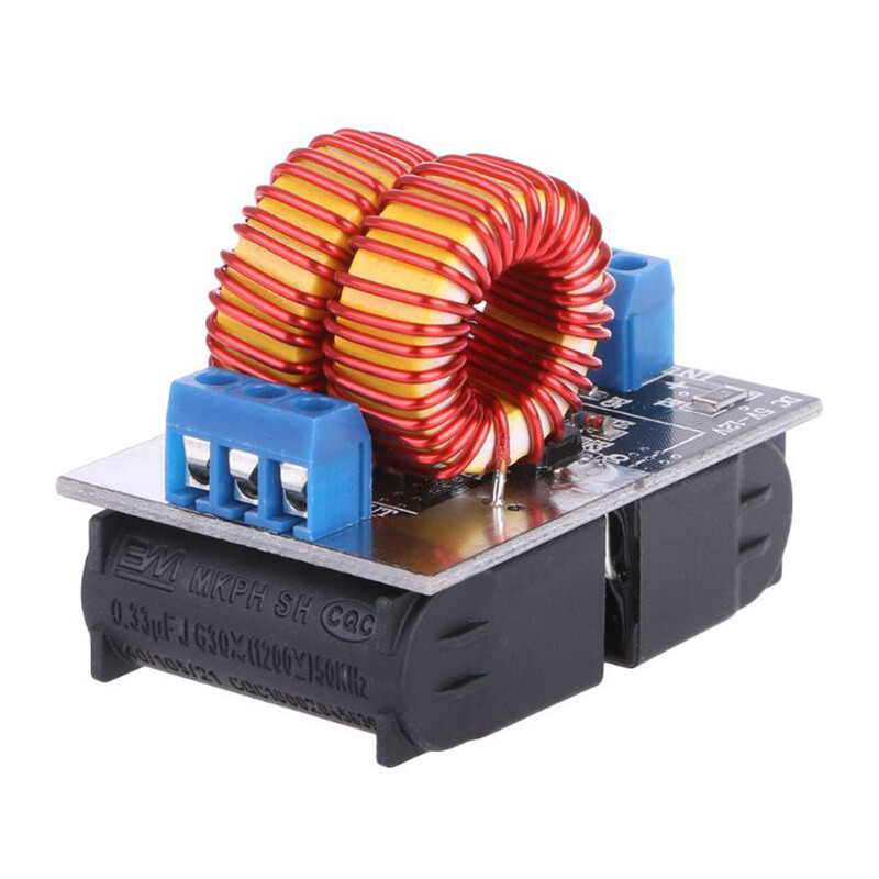Bảng Làm Nóng Cảm Ứng ZVS Mini Điện Áp Thấp DC 5-12V 120W Mô-đun Cấp Điện Bộ Làm Nóng Trình Điều Khiển Flyback Nồi Tự Làm + Cuộn Dây Đánh Lửa