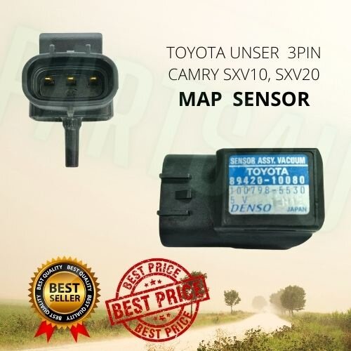 READY STOCK! MAP SENSOR 3 PIN TOYOTA UNSER KF80, CAMRY SXV10 SXV20