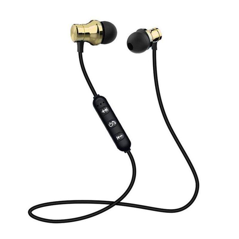 niceEshop XT-11 Magnetic Wireless bluetooth Earphone music Phone headset Neckband sport Earbuds Headset with Mic For iPhone Android Singapore