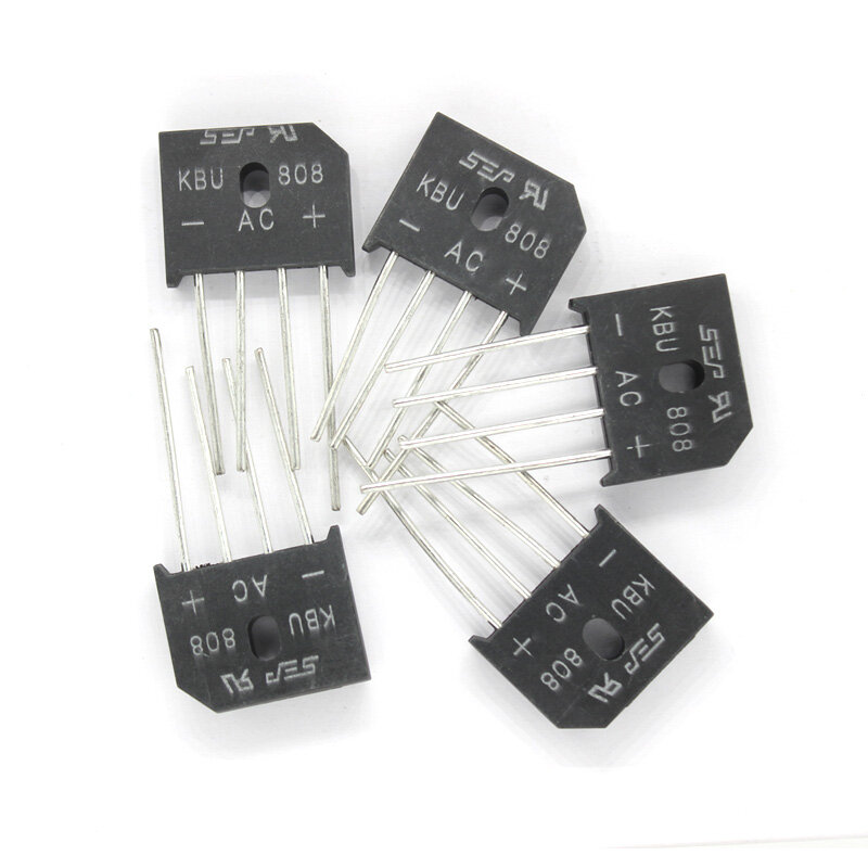 5 Cái/lốc Diode Cầu Chỉnh Lưu KBU808 8A 800V