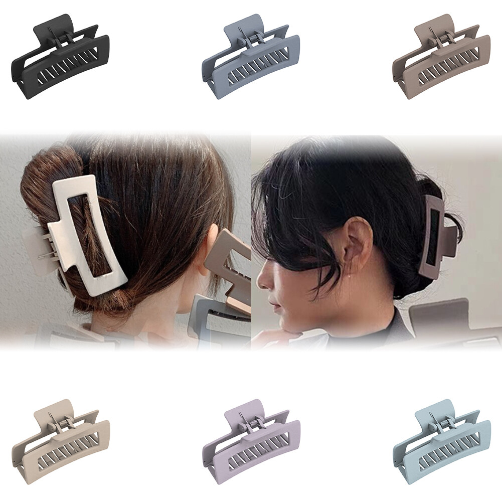 【Shanglife】kẹp Tóc Cho Nữ Kẹp Tóc Vuông Phụ Kiện Tóc Thời Trang
