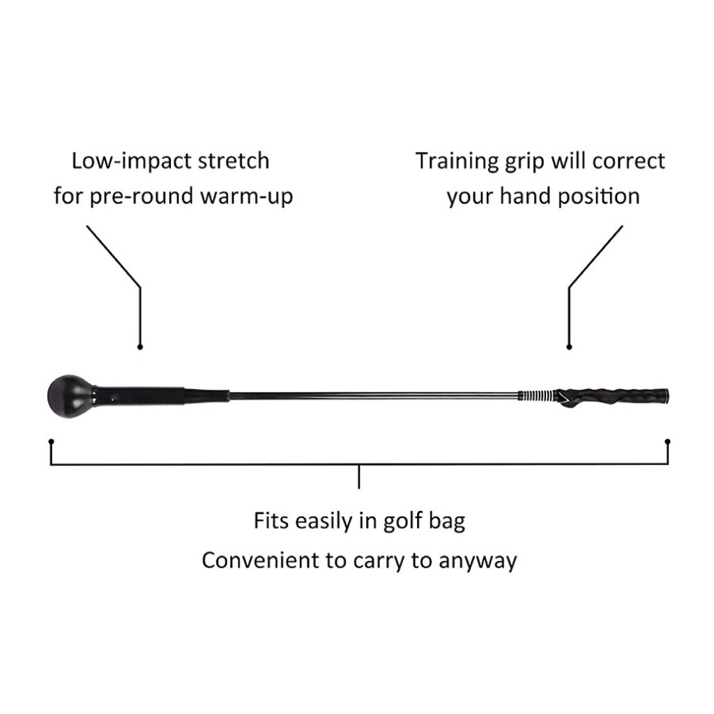 Blesiya Gậy Hỗ Trợ Tập Swing Đánh Golf 40 Inch Dụng Cụ Hỗ Trợ Tập Swing