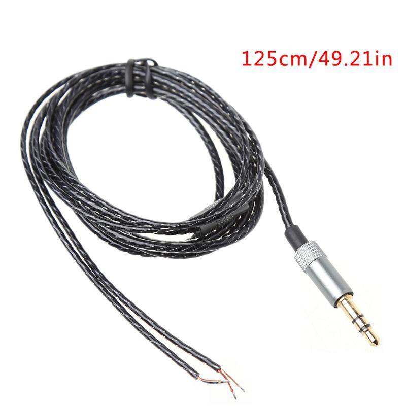 Jack 3.5Mm DIY Thay Thế Tai Nghe Dây Bảo Trì Cáp Âm Thanh Không Có MIC