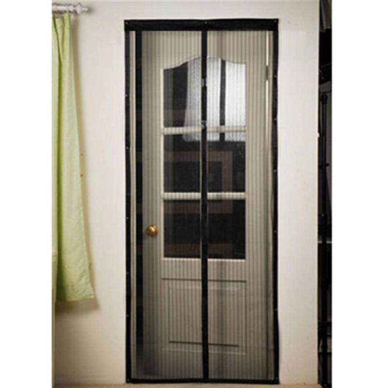 Đen Kẹp Từ Chống-Màn Chống Muỗi Rèm Cửa (210X100 Cm)