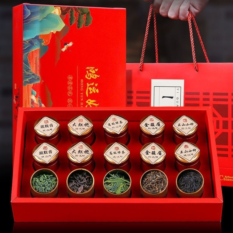 Authentic West Lake flower Longjing tea 2022 new tea Longjing tea gift box New Year's delivery gift factory direct selling authentic