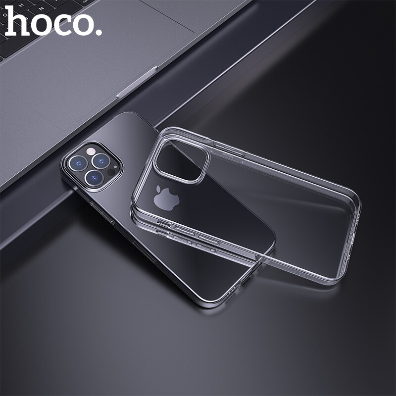 2021 New HOCO Clear Case For iPhone 13/ iPhone 13 Pro / iPhone 13 Pro Max Coque Ultra Thin Soft TPU Silicone Back Cover