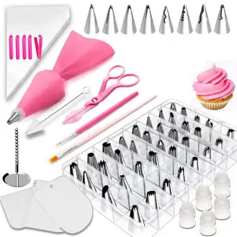 83pcs Cake Decorating Tips Set With Box Diy Icing Piping Nozzles