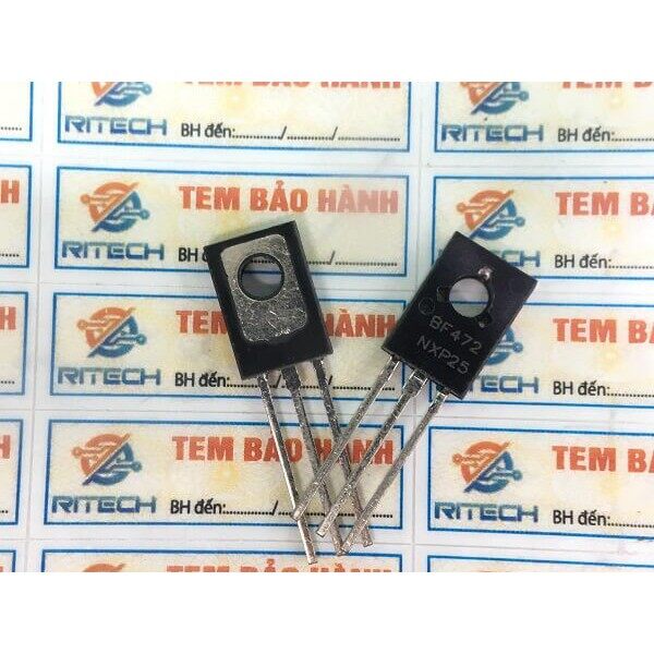 Combo 10 chiếc bf472 to126 transistor pnp 300v 0.1a