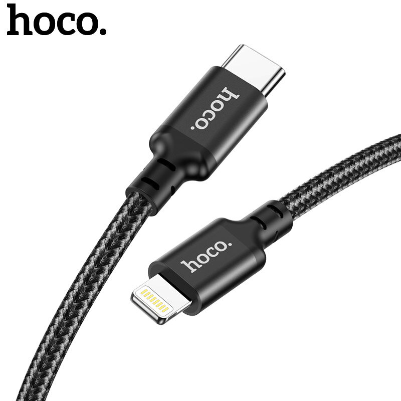 HOCO Cáp X14 USB C Sang Lightning Mới 2021 Cho iPhone 12 Mini Pro Max PD18W Cáp Dữ Liệu Sạc Nhanh USB PD 20W Dây Sạc Cho Macbook
