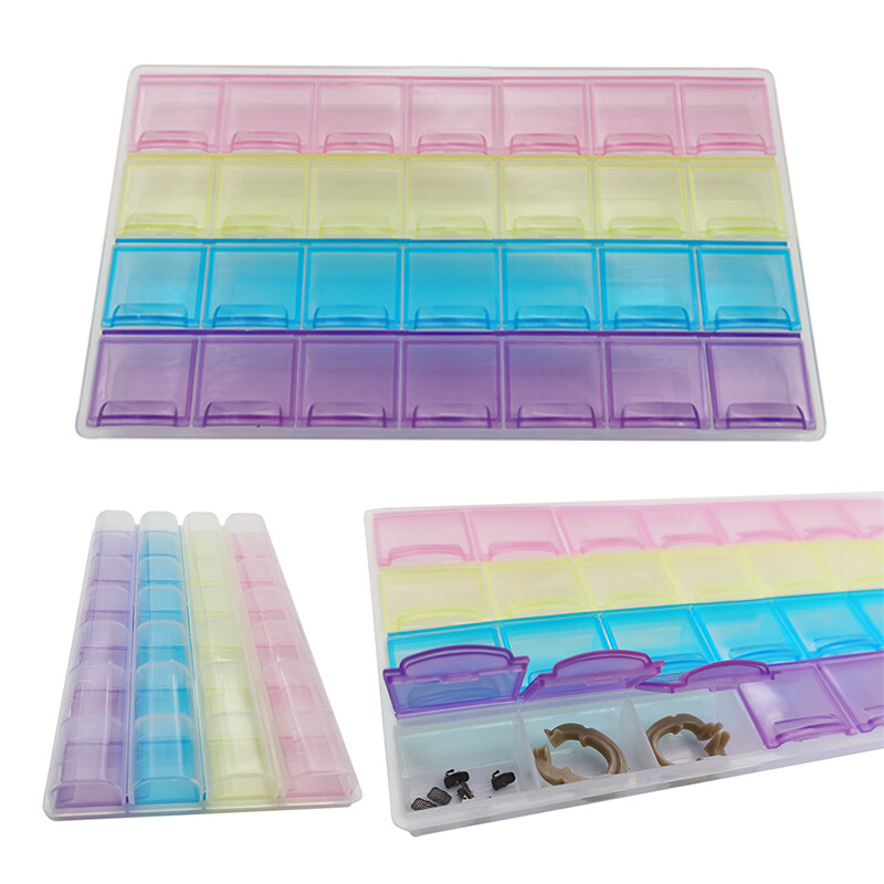 28 Grid Materials Materials Brackets With Ring Buccal Tube Storage Box