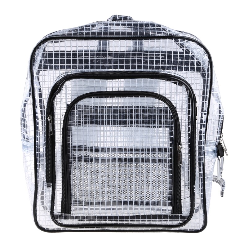 Antistatic Clear PVC Backpack Cleanroom Engineer Tool Bag for Computer