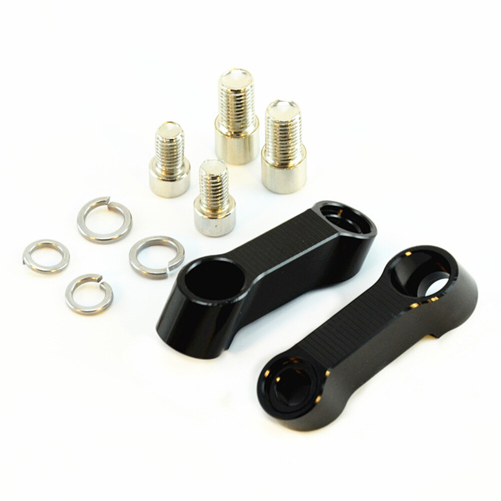 Universal Motorcycle Rearview Mirrors Extension Riser Extend Adapter For Honda CB400 VTEC CB1300 CB1100 CB600F CB500F Moto Parts 10MM 8MM