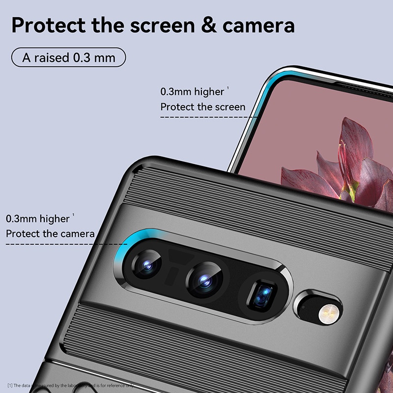 Ốp Lưng Cho Google Pixel 7 Pro Ốp Lưng Pixel 7 Pro Ốp Lưng Mềm Cao Su Chống Sốc 6.7 Inch Cho Google Pixel 7 6 5 XL 4A 5A 6A 6 7 Pro