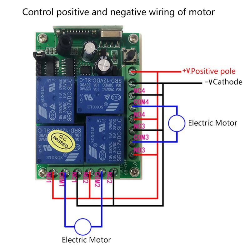 Smart Multiple Dc 12V 24V 315MHZ 433MHZ 4CH Wireless Relay Remote Control Light Switch +HYD-4 Switchs Receiver Transmitt