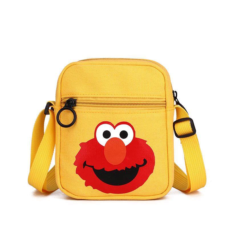 Girl Cute Cartoon Bag Sesame Street Shoulder Bag Sling Bag Crossbody Bag Girl Travel Bag Kids Bag Sling Bag