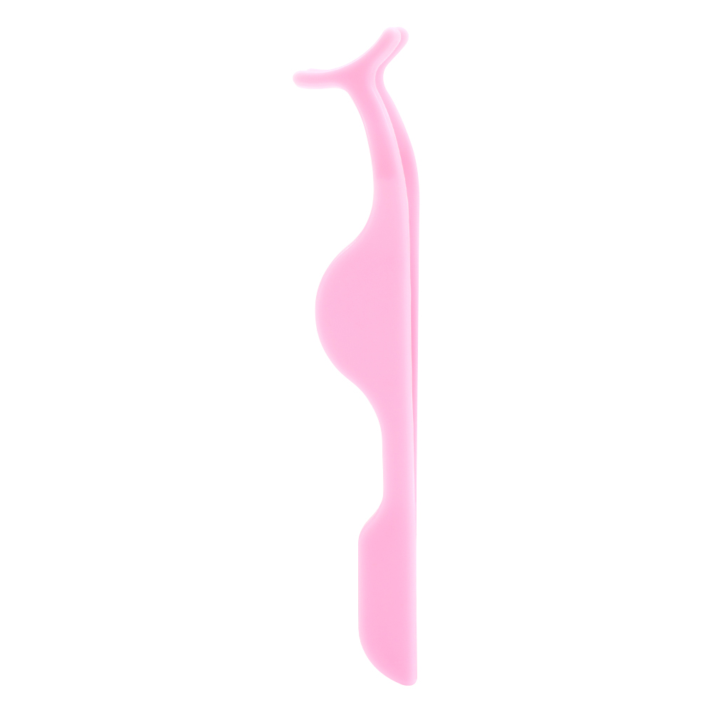 Eyelash Extension Auxiliary Clamp Clips Plastic False Eyelashes Extension Tweezers Practice Beauty Eye Lash Makeup Tools