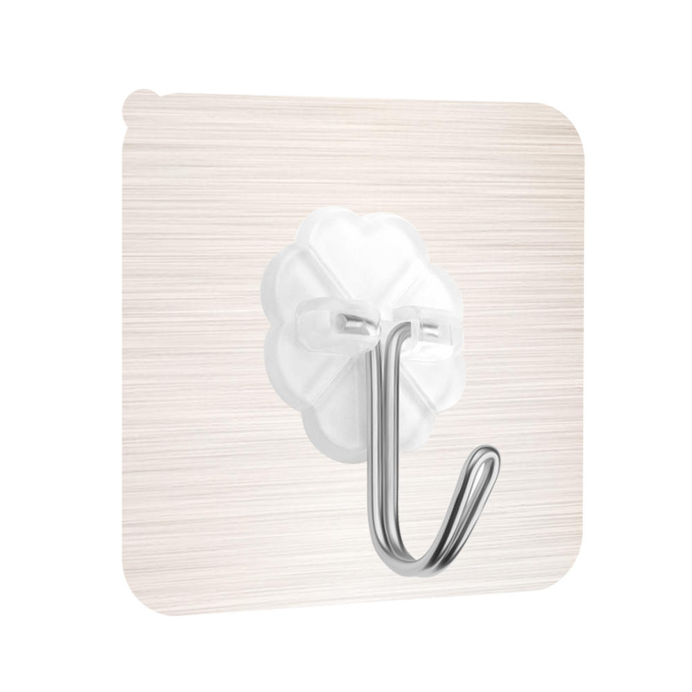 1PCS Wall Hooks Strong Self Adhesive Door Wall Hangers Hook Home Storage Hooks Suction Cup Heavy Load Hook Holder Racks