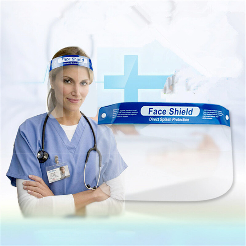 Transparent Face Mask Shield x 2 pieces (bundle)