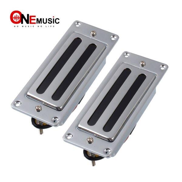 Promotion Two Line Mini Electric Guitar Humbucker Pickup For LP Guitar Chrome Malaysia