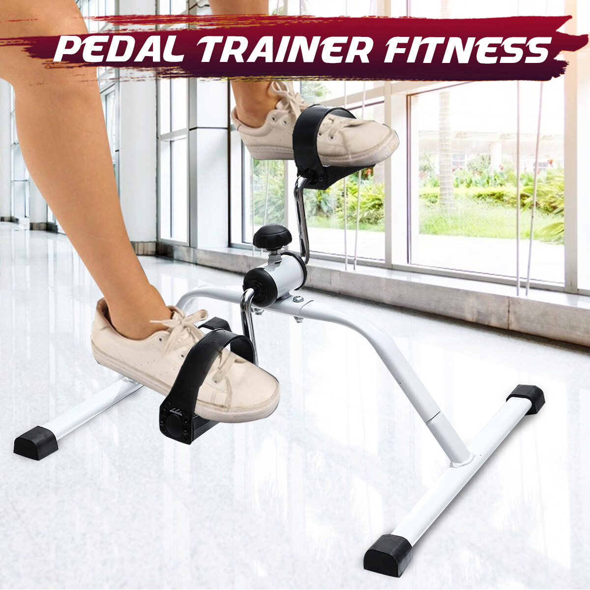 >> SO SÁNH GIÁ MÁY TẬP THỂ DỤC BẰNG XE ĐẠP | Shopee Lazada Sendo Tiki 2 Bàn Đạp Chân Mini Bằng Thép Máy Tập Đạp Xe Dưới Bàn Đạp Xe Đạp Tập Thể Dục Sàn Nhà Tập Gym Tại Nhà-