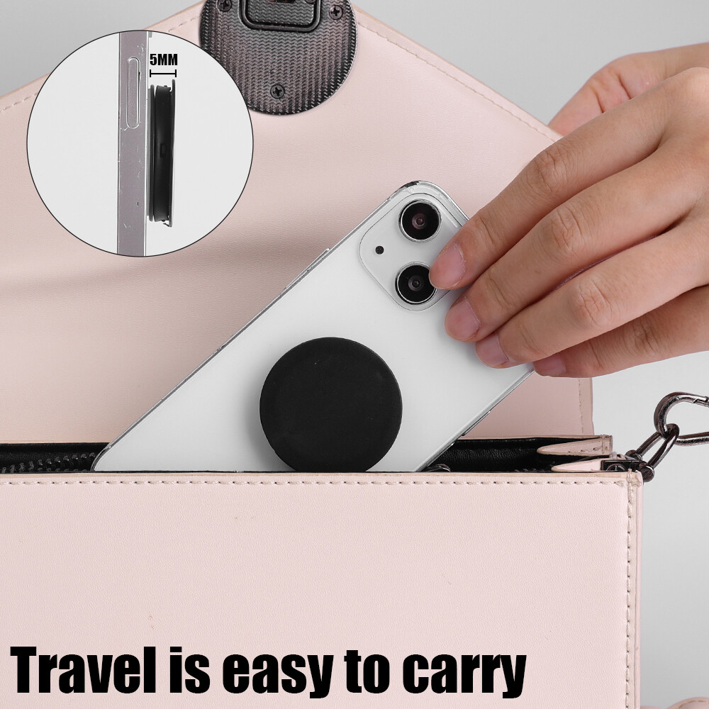 Mobile Phone Holder Single-sided Adhesive Telescopic Folding Lazy Holder Desktop Stands