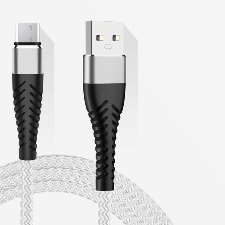 【100CM】Rtuyery 2.4A Fast High Charging Sync Charger Android Cable Micro Usb / Type C / Lightning IOS Nylon Braided USB Fast Charging Cable Usb Cable