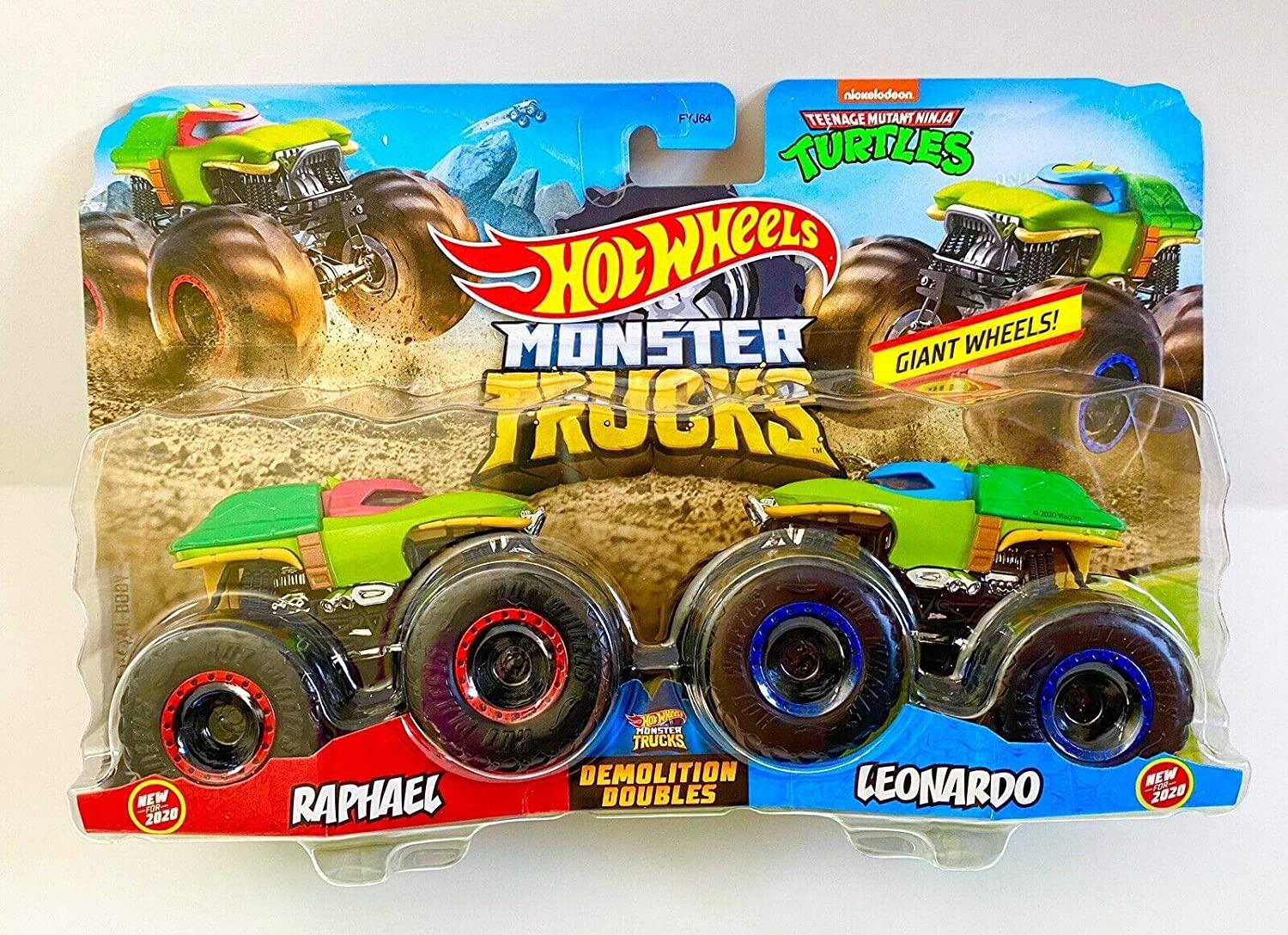 hot wheels monster trucks tmnt