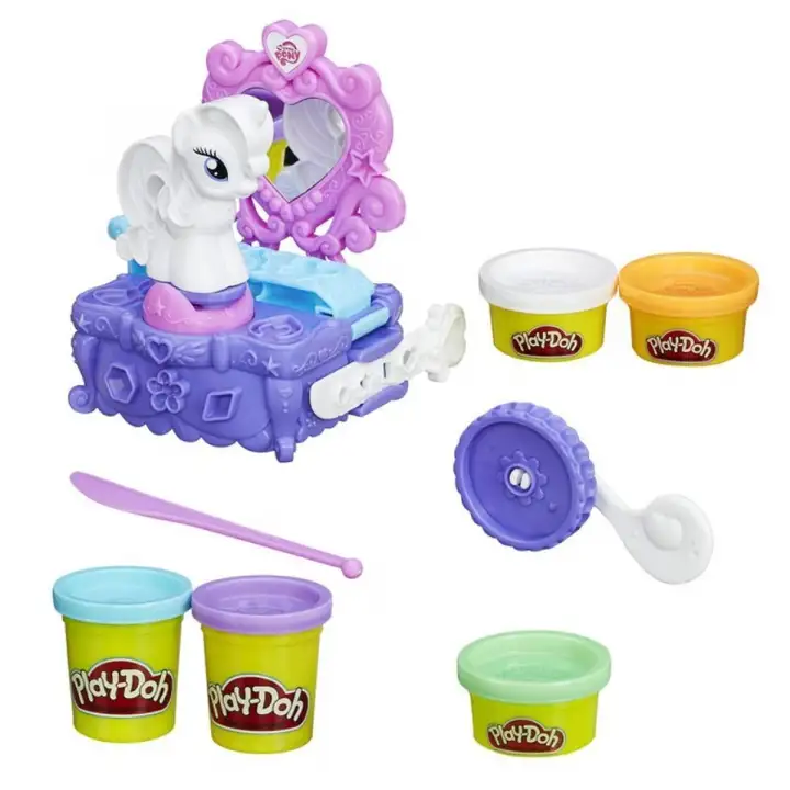 play doh rarity style and spin