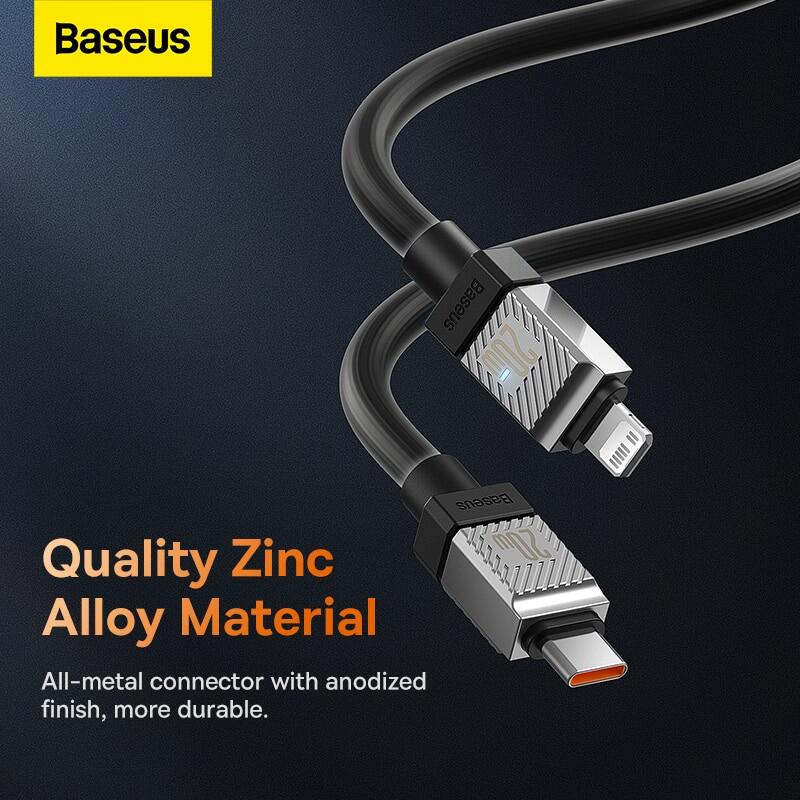 Baseus PD 20W USB Type C Cable for iPhone 14 13 8 Fast USB C Cable for iPhone Charging Cable Type C to Lighting Cable Wire Code