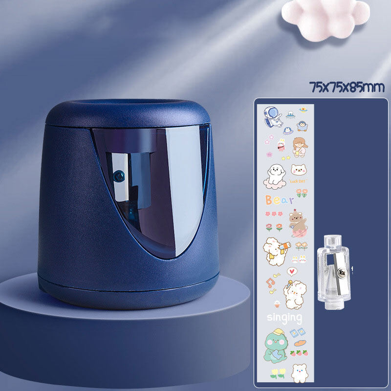 KS pencil sharpener bear shape cute automatic sharpener electric pencil cutter for children elementary school students fully automatic