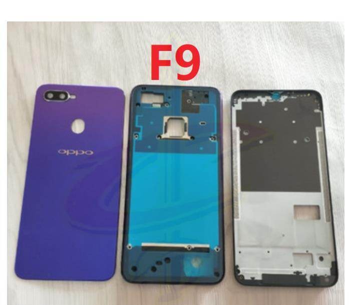 Cover Quay Lại Nhà Ở Cho Oppo F9 Pro Trung Khung khung trước