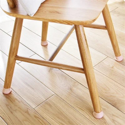 Ready Stock (4pcs)Table Feet Cap Anti-Slip Desk Chair Legs Caps Furniture Foot Cover Protector Topi Kaki Kerusi