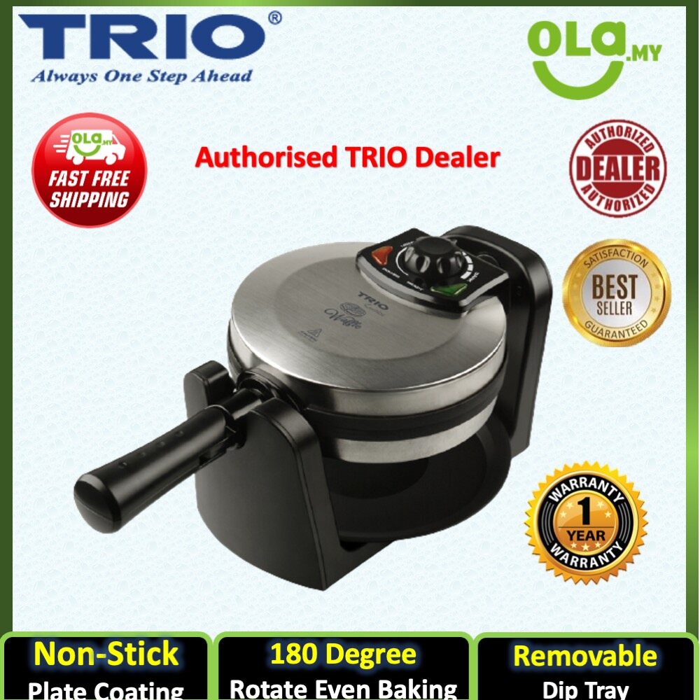 how to use trio waffle maker
