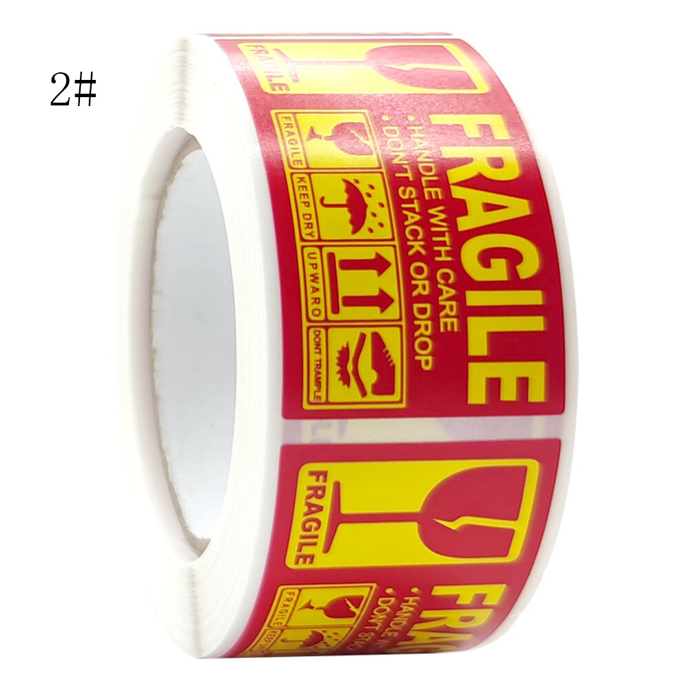 250Pcs/Roll Special Please Goods Handle Mark Shipping For Care Warning Label Fragile