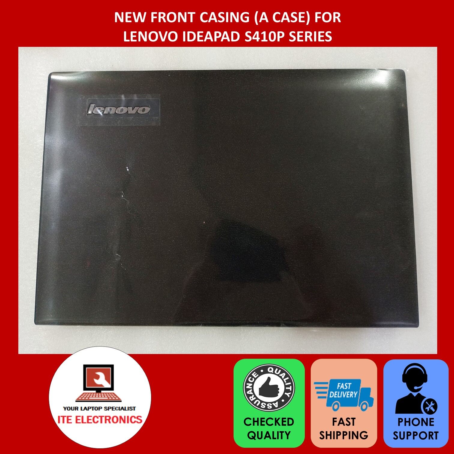 LENOVO IDEAPAD S410P SERIES LCD BACK COVER FRONT CASING A FOR TOUCHSCREEN PALMREST C CASE Lazada