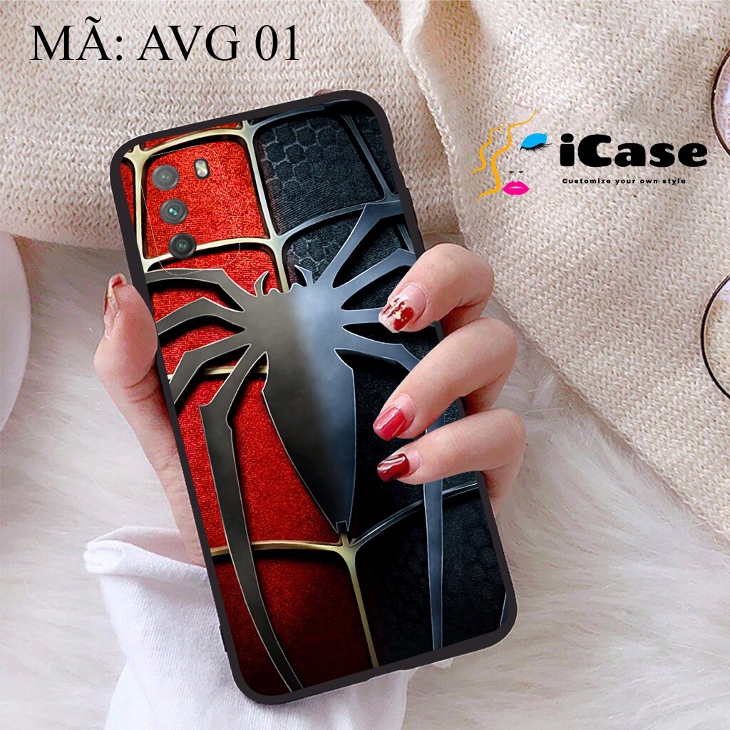Ốp lưng xiaomi poco m3 viền dẻo tpu bst siêu anh hùng