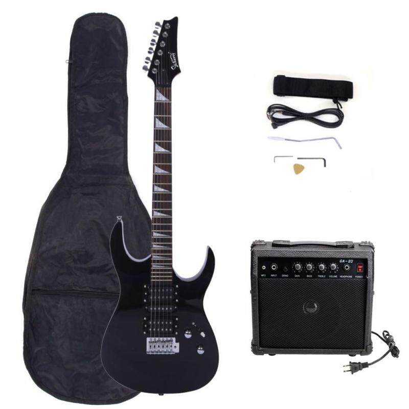 24 Frets Electric Guitar Kit 170 Type Electric Guitar+Audio+Bag+Strap+Paddle+Rocker+Cable+Wrench Tool Musical Instruments Set Malaysia