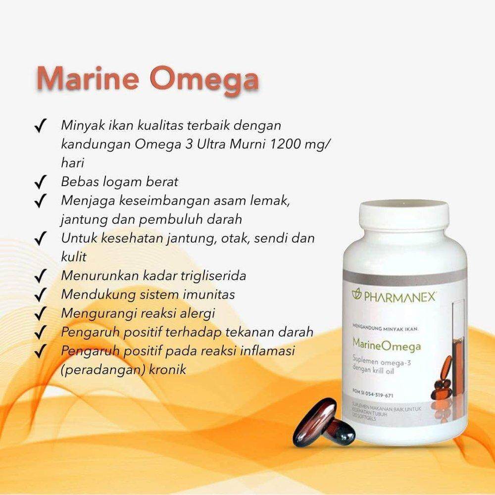 Nu Skin Pharmanex Marine Omega - 120 softgel - Provides essential omega-3  fatty acids and krill oil rich in EPA and DHA | Lazada