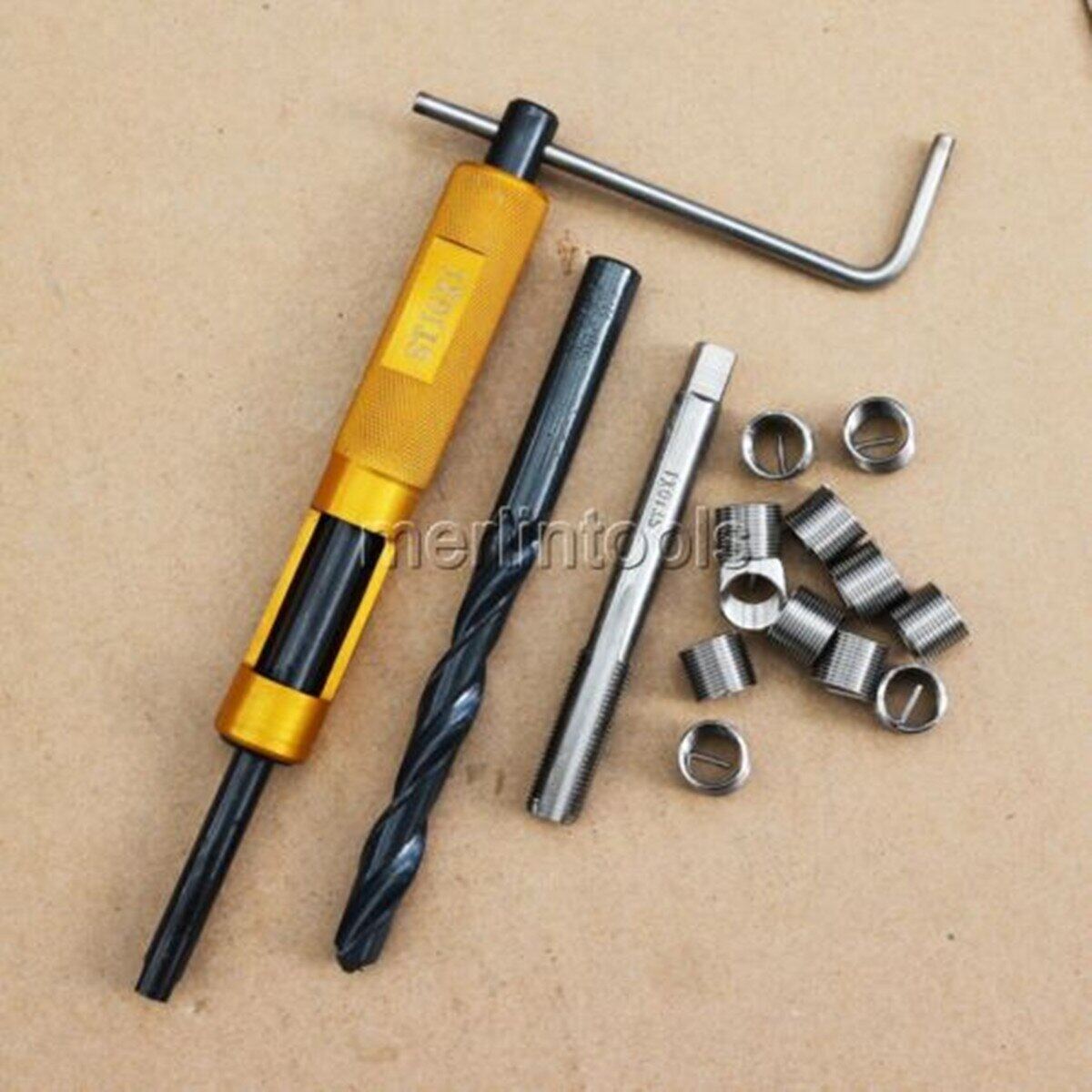 Helicoil Thread Repair Kit M10 X 1 M10 X 1.5 Drill And Tap Insertion