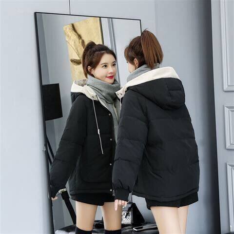 QAO710 Women's 2020 new trendy anti-season down padded jacket women short winter new Korean version loose student bread jacket