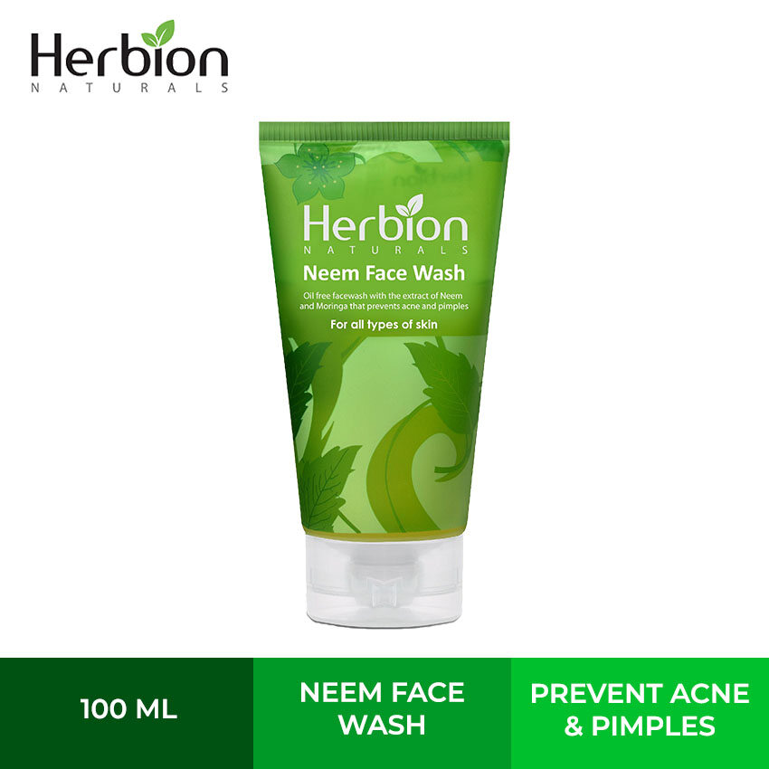herbion neem face wash