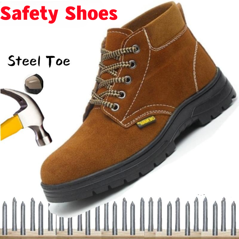 Safety Boots Men Safety Shoes Steel Toe Shoes Working Shoes Safety