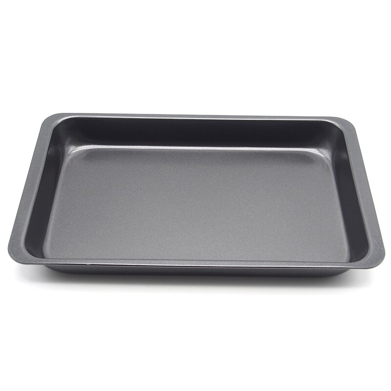 Chảo Nướng Hình Chữ Nhật 11-Inch Khay Bánh Mì Rộng Cánh Gà Nướng Khuôn Bánh Đĩa Bánh Dụng Cụ Làm Bánh Chống Dính