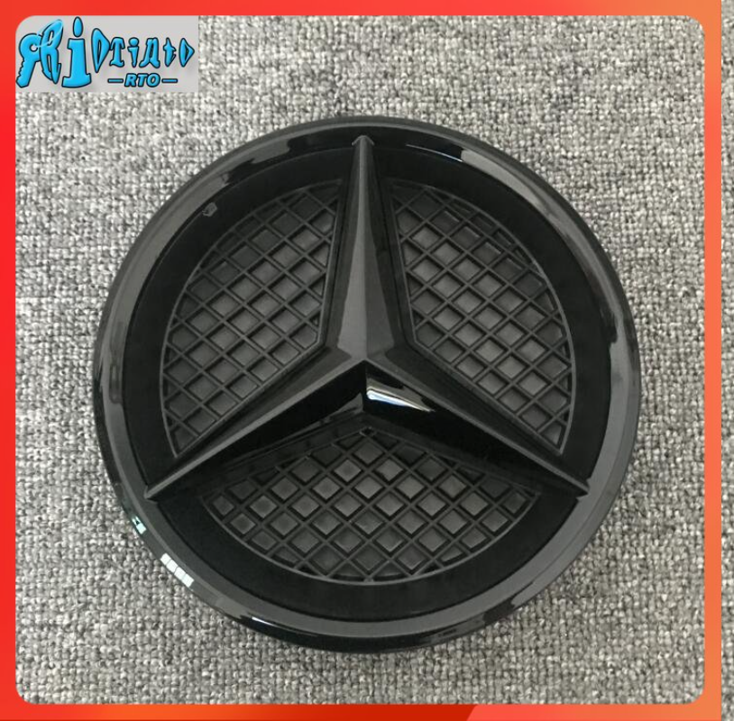Rto Mercedes Benz phía trước logo mới lớp E lớp A lớp C lớp B CLC E300 c200l GLe lưới tản nhiệt phía trước Logo